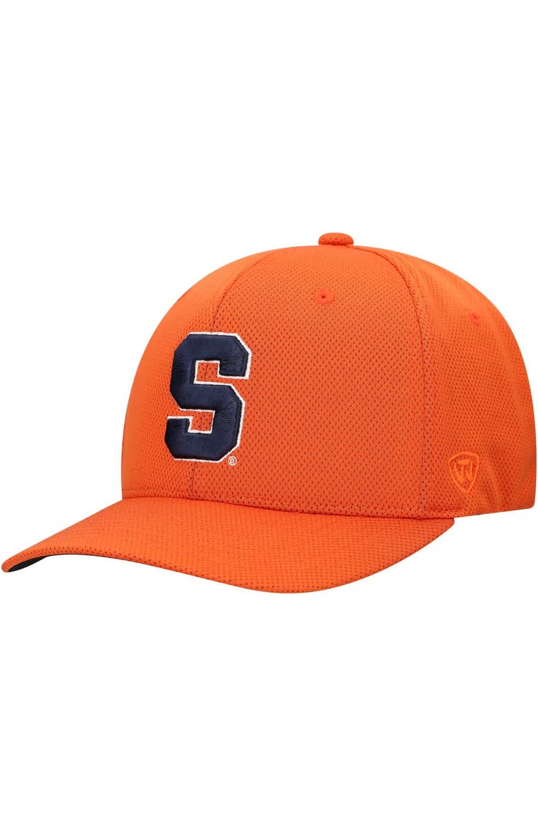 TOP OF THE WORLD Men's Top of the World  Orange Syracuse Orange Reflex Performance Flex Hat, Main, color, Orange
