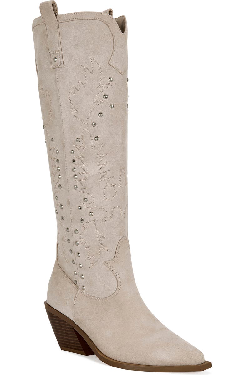 AZALEA WANG Beckett Western Boot, Main, color, Taupe