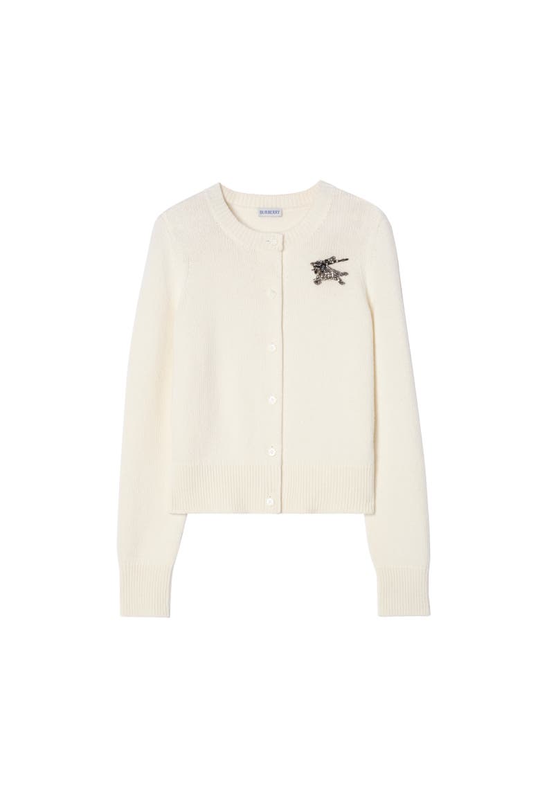 Knight Wool Cashmere Cardigan, Alternate, color, Ceramic white
