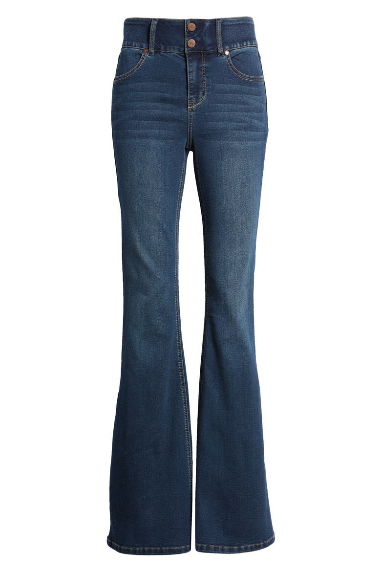 Fit & Lift High Waist Flare Jeans, Alternate, color, ORETHA