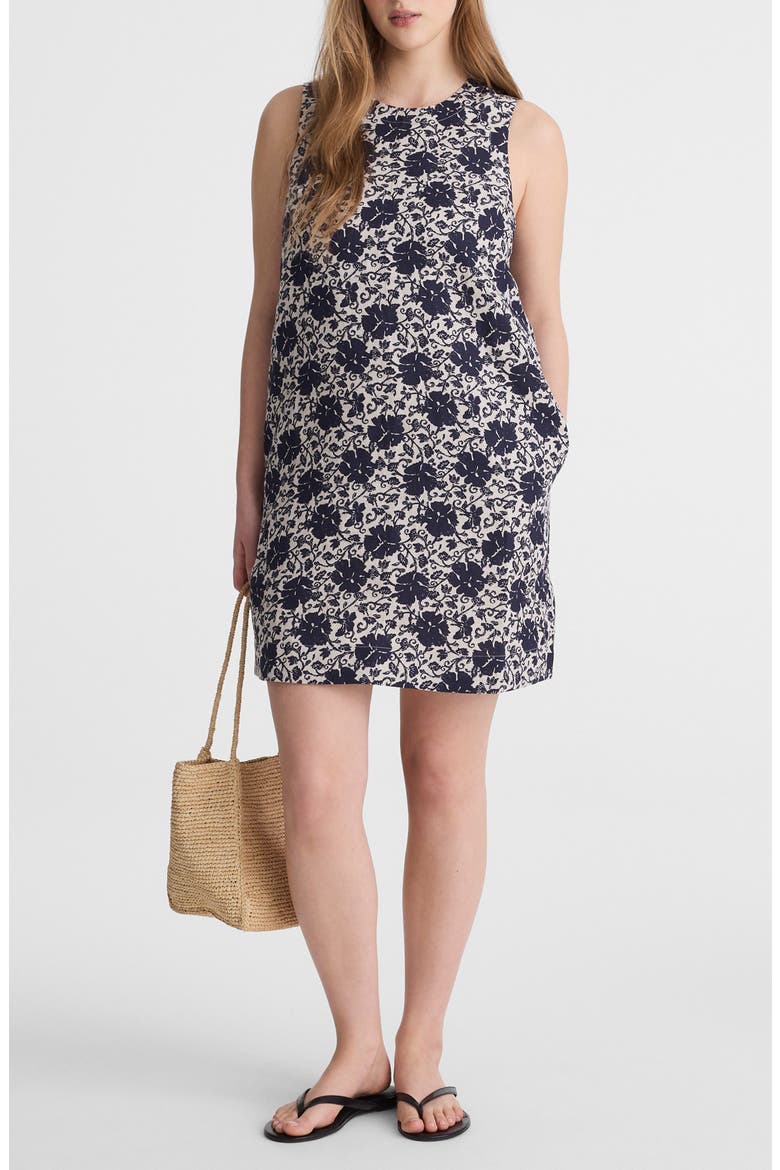 Sleeveless Mini Shift Dress, Main, color, OAT