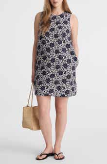Sleeveless Mini Shift Dress