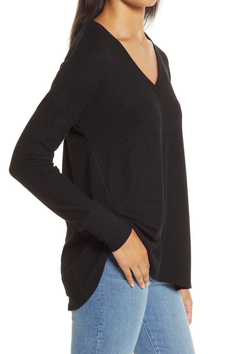 GIBSONLOOK Cozy V-Neck Tunic, Alternate, color,