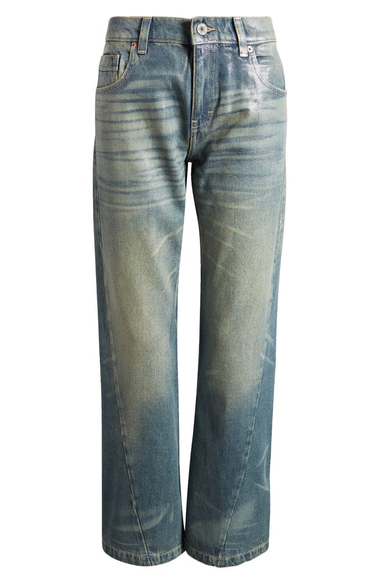 BDG Urban Outfitters 90s Loose Coated Jeans, Alternate, color, 