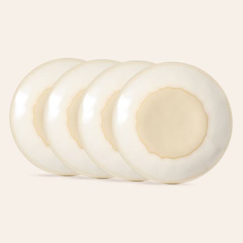 Leiria Cake Plate Stoneware 9 In Set Of 4