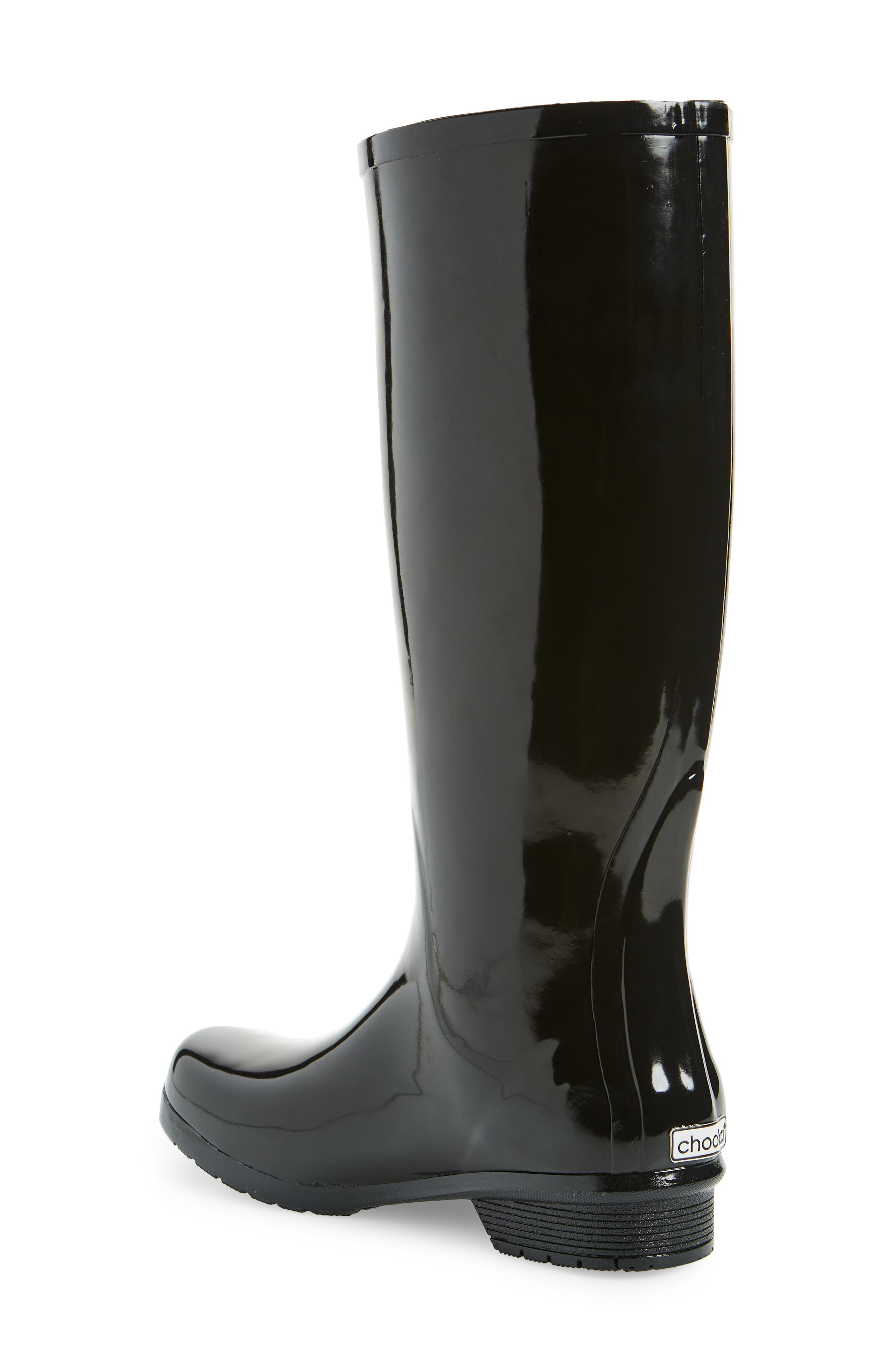 Chooka Polished Waterproof Tall Rain Boot, Alternate, color, 