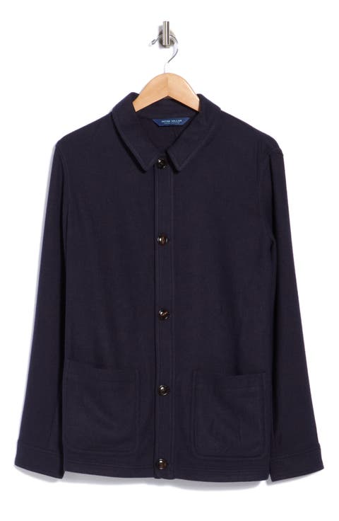 Voyager Silk & Cashmere Chore Coat