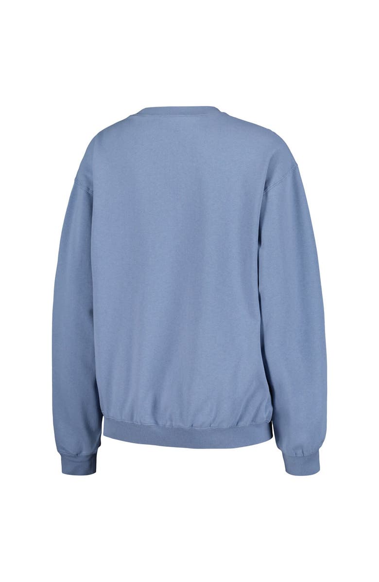 SOFT AS A GRAPE Women's Soft as a Grape Navy New York Yankees Pigment Dye Pullover Sweatshirt, Alternate, color, Navy