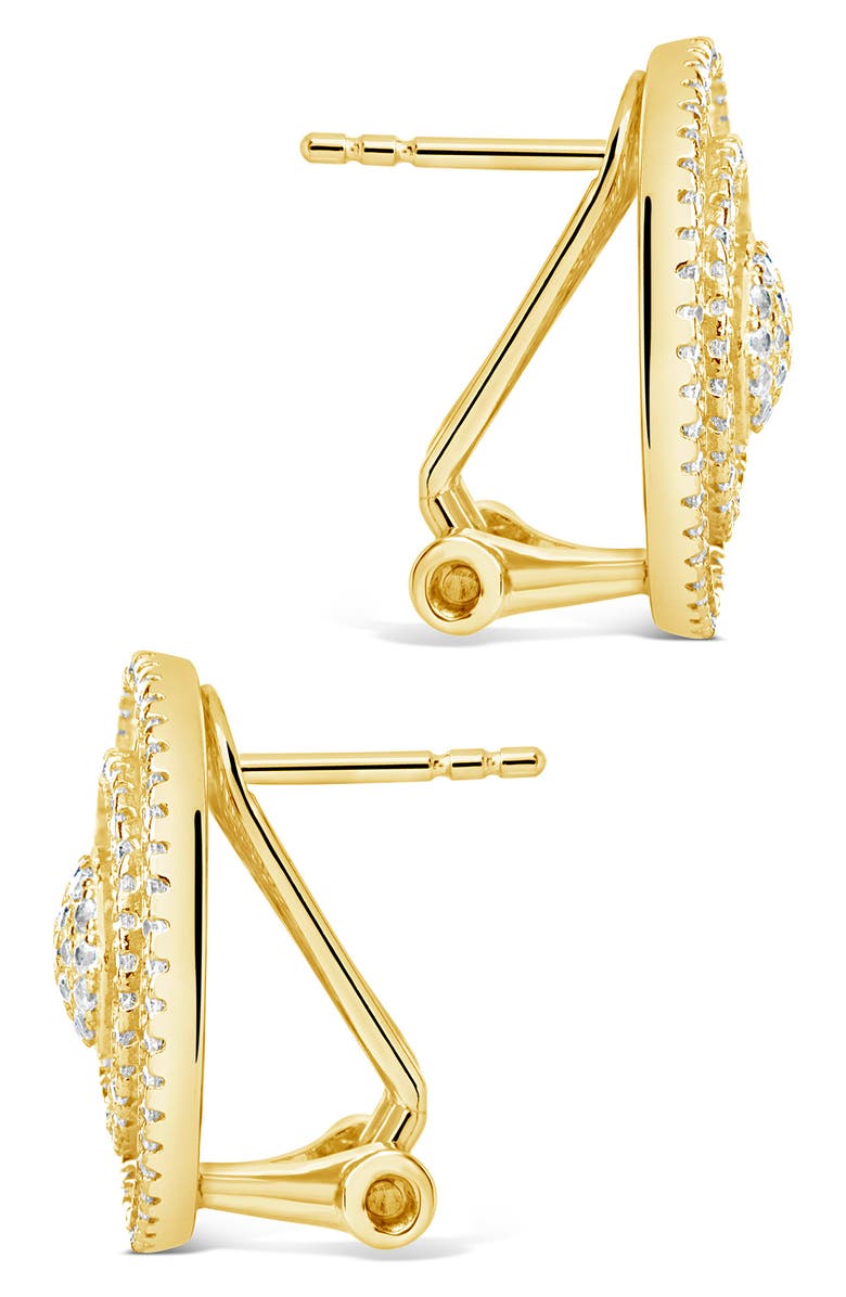 Sterling Forever Sandy CZ Stud Earrings, Alternate, color,