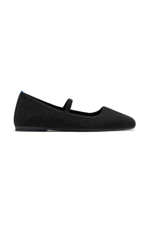 Rothys Rothy's The Max Square Mary Jane In Black