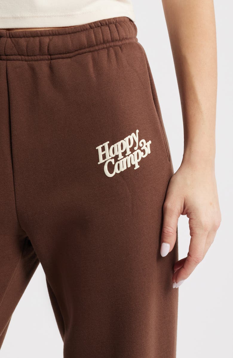 HAPPY CAMP3R I'll Always Love You Fleece Joggers, Alternate, color, Espresso
