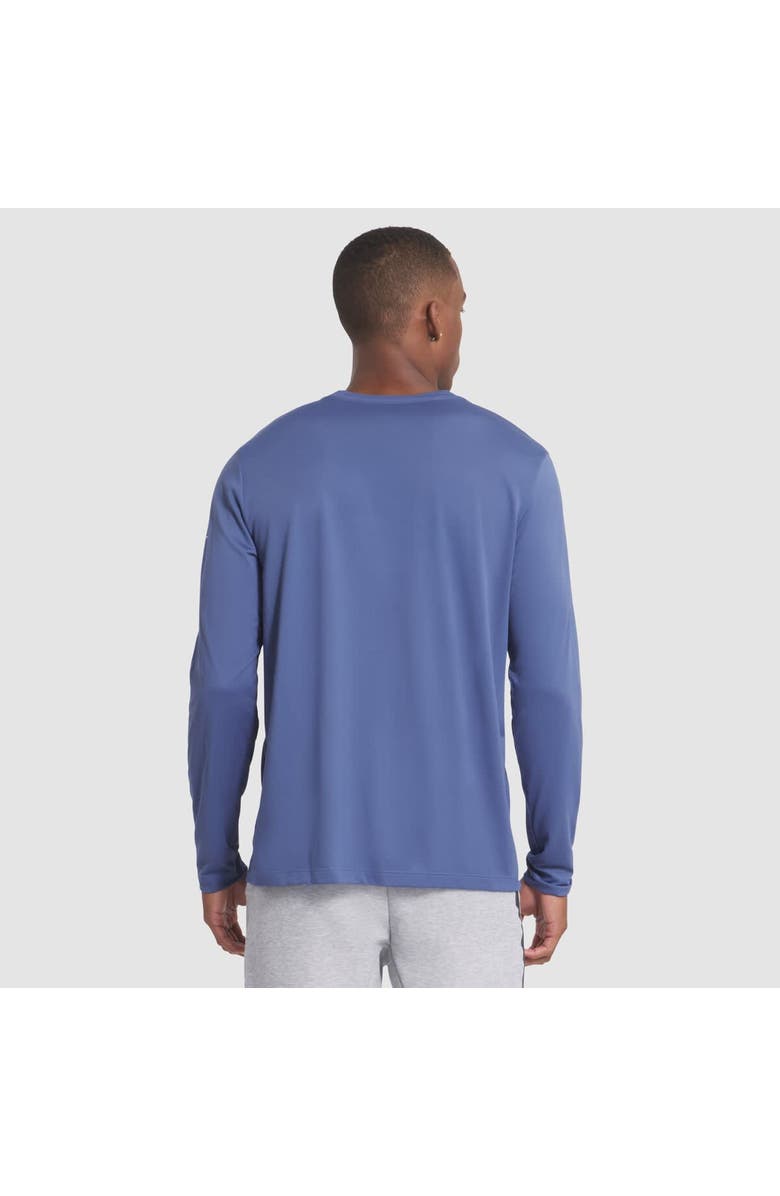 Nike Men's Nike  Storm Blue New England Patriots 2025 Rivalries Collection Sideline Legend Dri-FIT Long Sleeve T-Shirt, Alternate, color, 