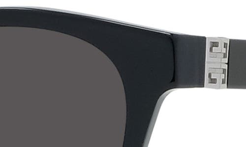 Givenchy 4g 50mm Geometric Sunglasses In Black