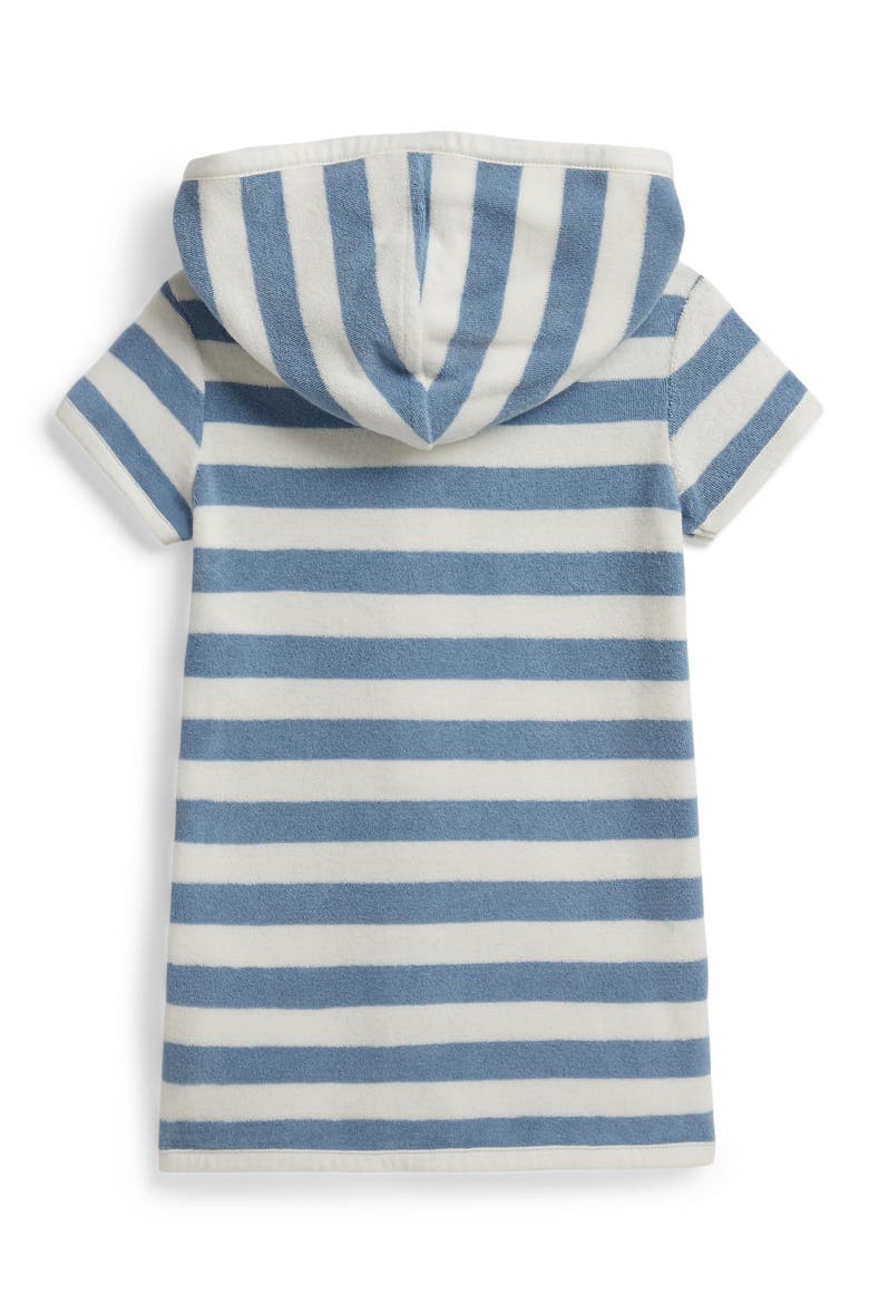 Stripe Hooded Cotton Blend Terry Cover-Up, Alternate, color, MULTI
