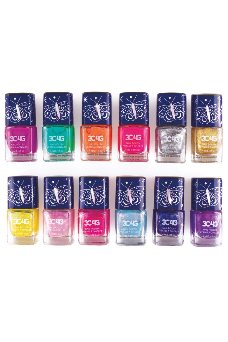3C4G Celestial Nail Polish Tower 12 Bottle Set, Main, color, Multicolored