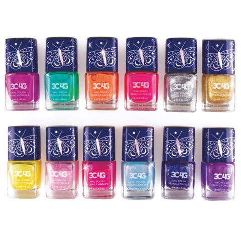 3C4G Celestial Nail Polish Tower 12 Bottle Set