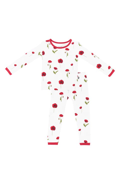 Kids' Cloud Poppies Fitted Two-Piece Pajamas (Baby & Toddler)