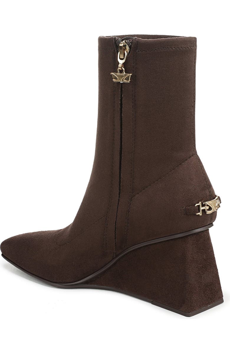 Circus NY by Sam Edelman Lia Wedge Bootie, Alternate, color, Dark Chocolate