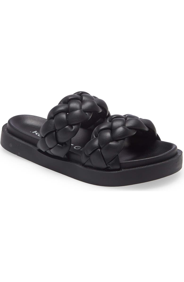 KG Kurt Geiger Kurt Geiger Braided Slide Sandal, Main, color,