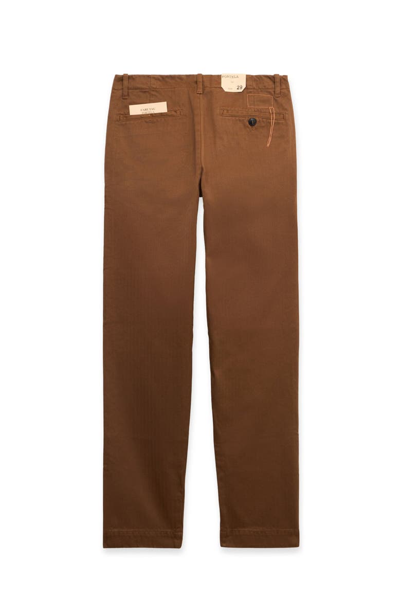 Fortela Wallace Herringbone Trousers, Alternate, color, Camel