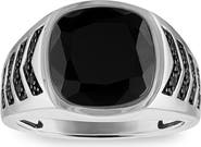 Esquire Onyx & Black Spinel Ring