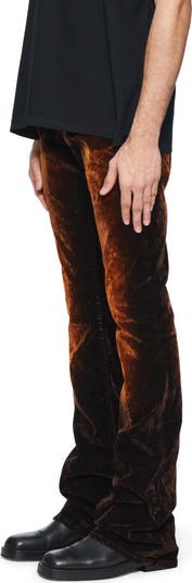 Super Stack Flare Velvet Pants