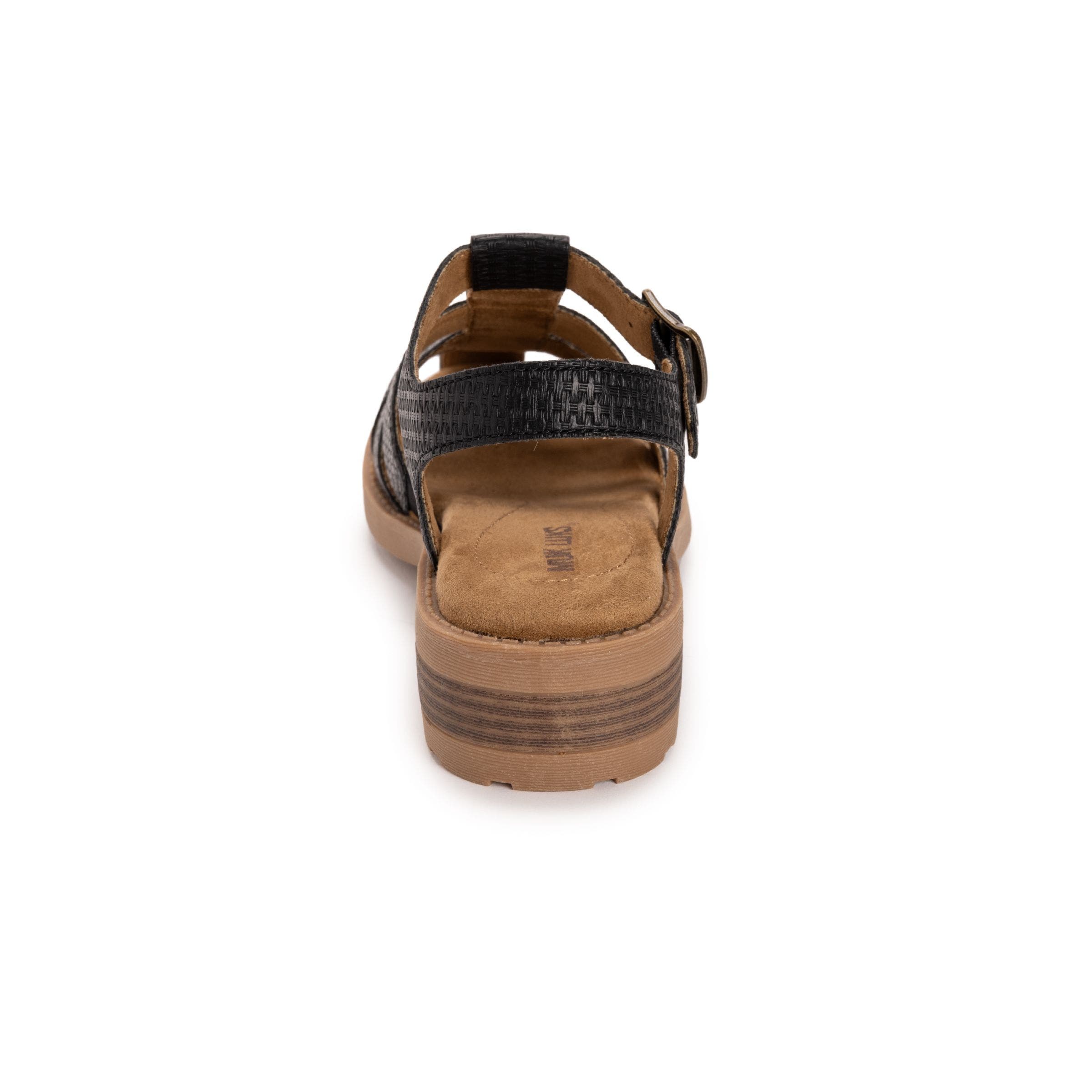 MUK LUKS Women's Vanilla Fisherman Sandal, Alternate, color, Black