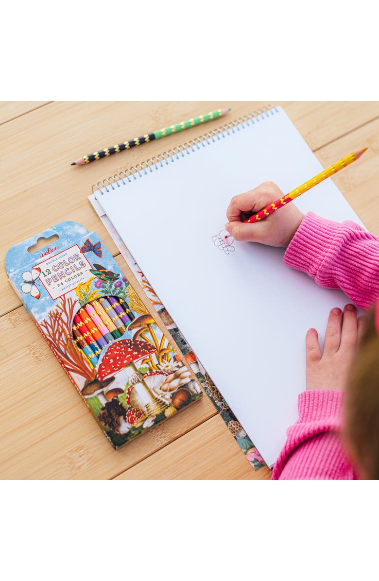 eeBoo Sketchbook Mushroom Spiral Bound Pad, Alternate, color, 