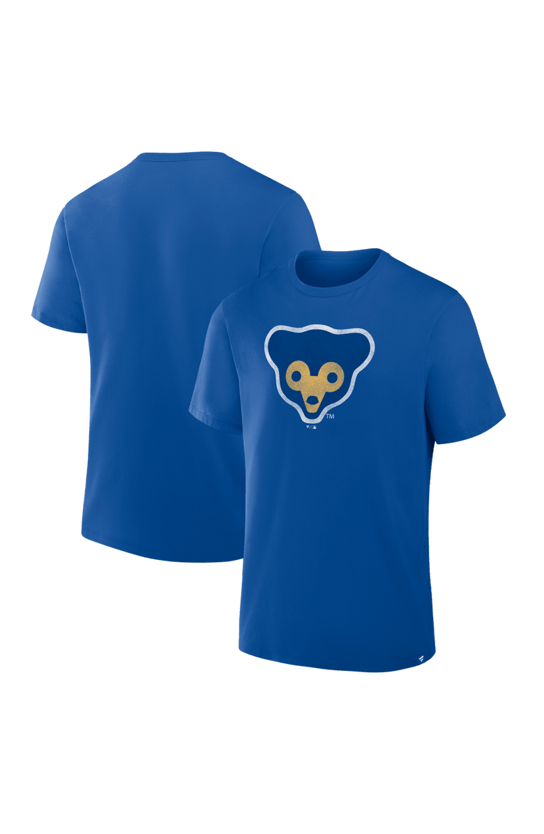 FANATICS Men's Fanatics Royal Chicago Cubs Vintage Logo Legacy T-Shirt, Main, color, Royal