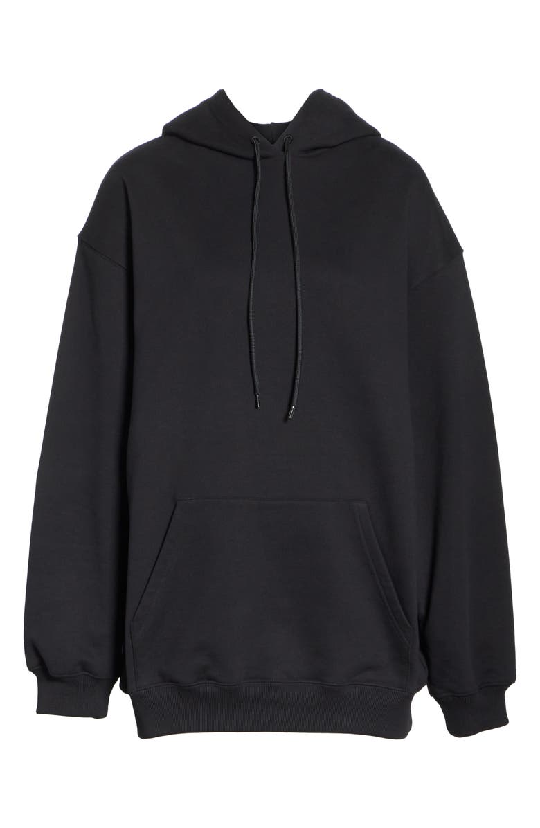 Balenciaga Logo Back Hoodie, Alternate, color,