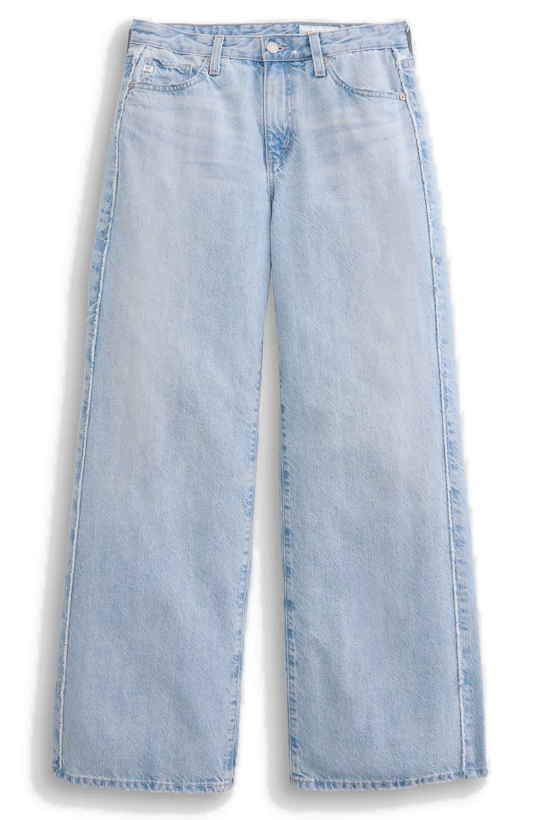 AG Saige Mid Rise Wide Leg Jeans, Alternate, color, Blindsided