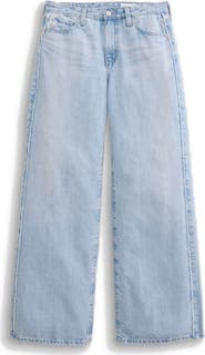 AG Saige Mid Rise Wide Leg Jeans