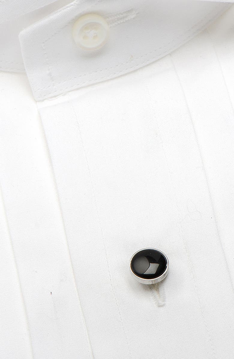 Cufflinks, Inc. Onyx Studs Set, Alternate, color, Black