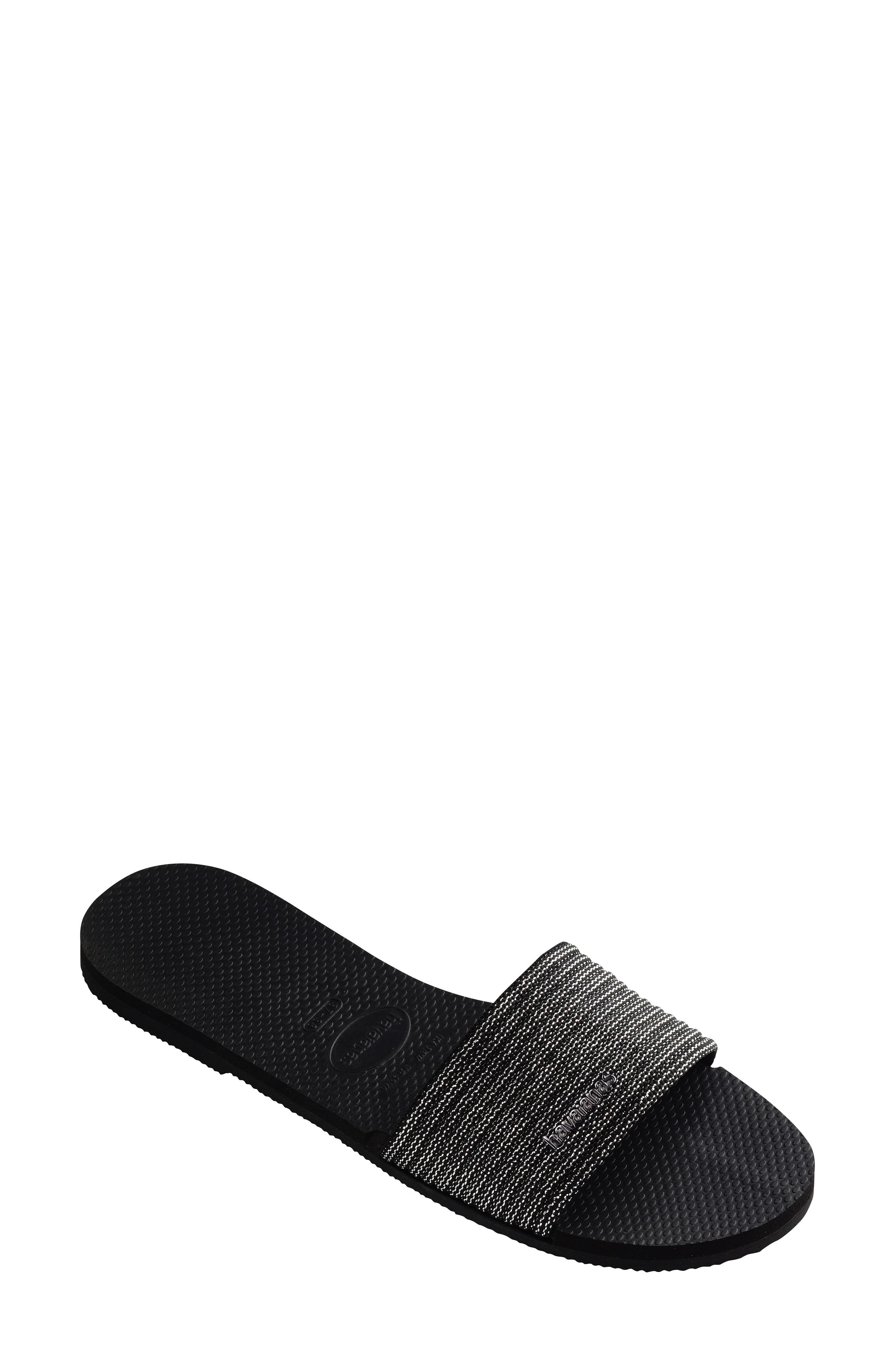 Havaianas You Malta Metallic Slide Sandal, Alternate, color, 