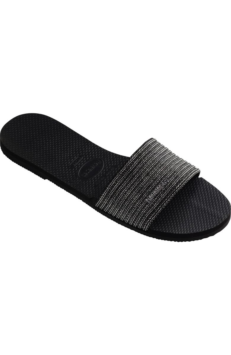 Havaianas You Malta Metallic Slide Sandal, Alternate, color,