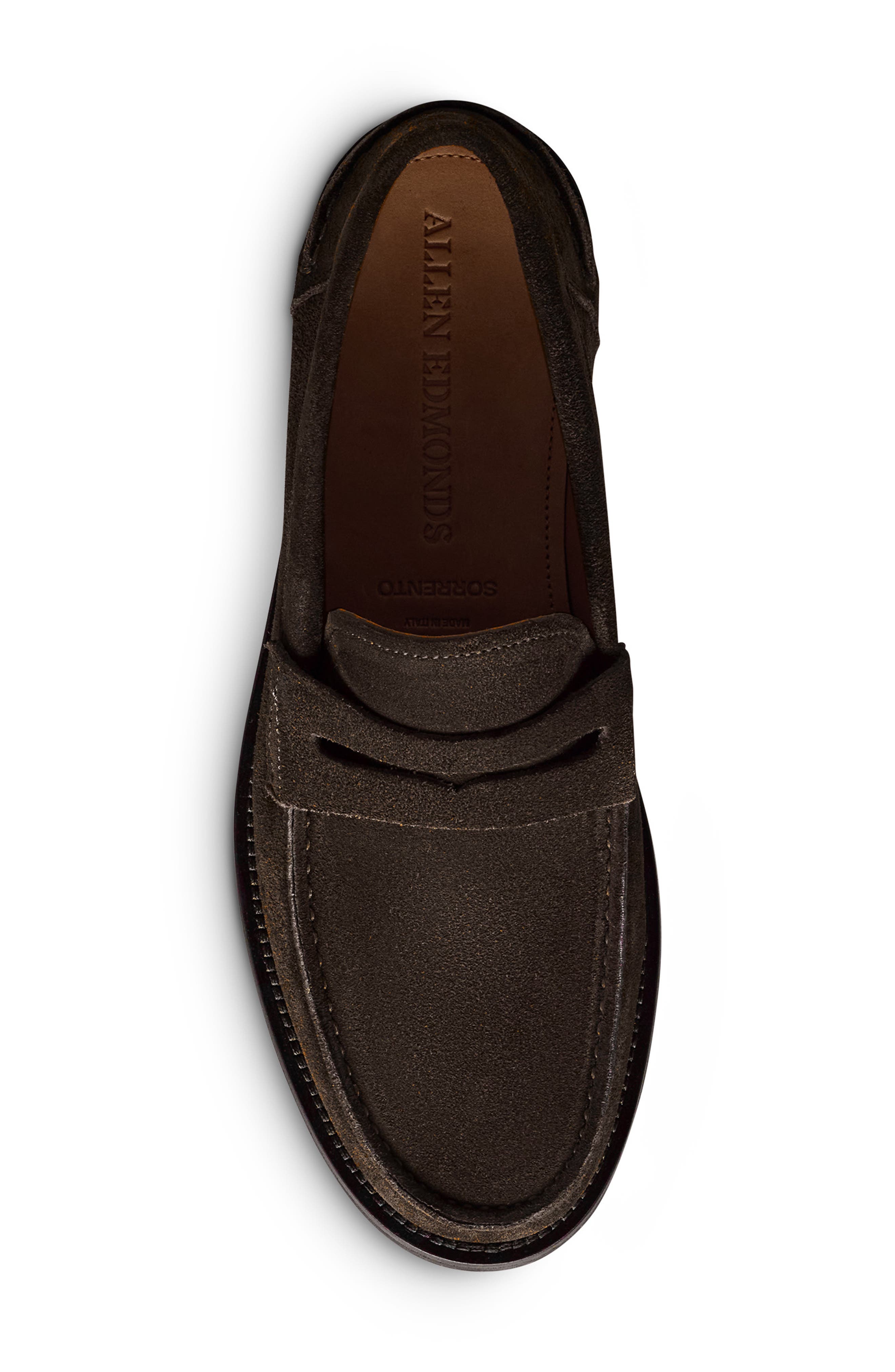 Sorrento Penny Loafer, Alternate, color, BITTER CHOCOLATE