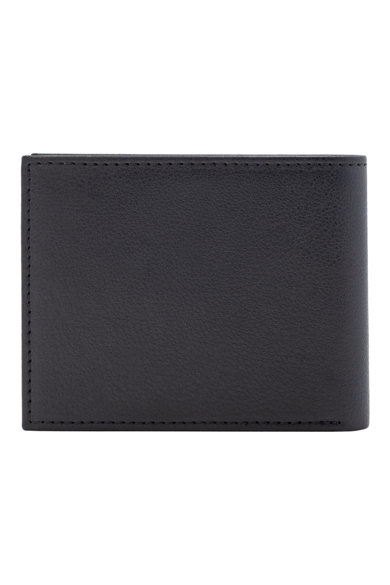Bifold Wallet & Horseshoe Carabiner Gift Set, Alternate, color, BLACK/ BLACK
