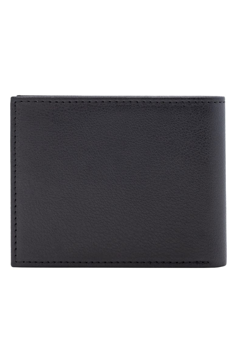 True Religion Bifold Wallet & Horseshoe Carabiner Gift Set, Alternate, color, Black/ Black