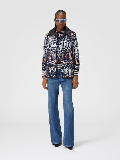 Missoni Graphic-print Knitted Vest In Multicoloured