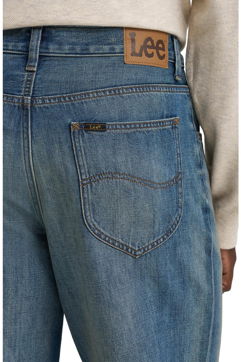 Henry High Waist Baggy Leg Jeans, Alternate, color, BACKBEAT