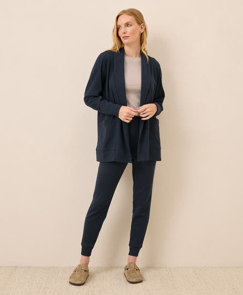 Pact Everyday Organic Cotton Airplane Joggers In Blue