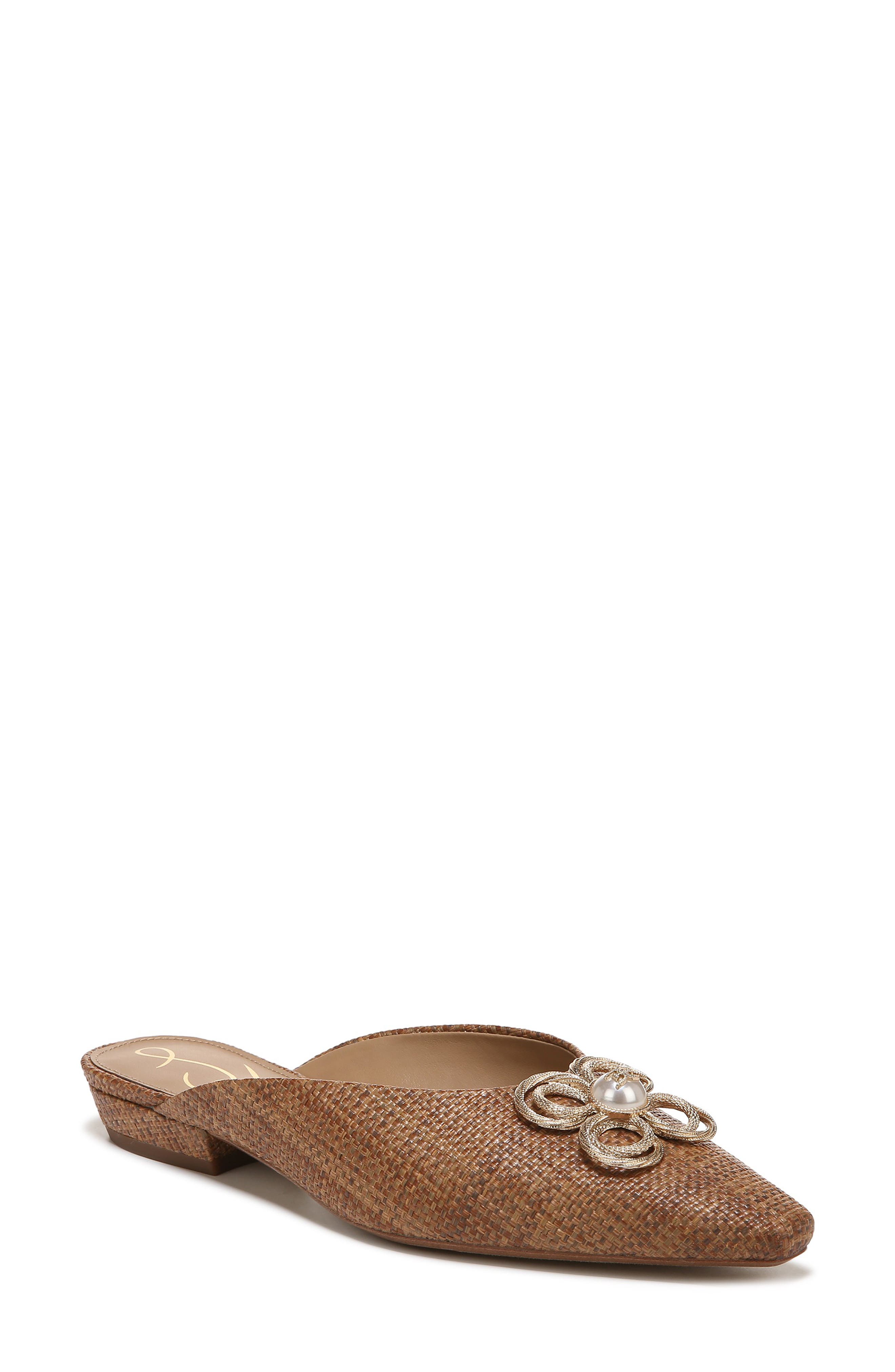 Sam Edelman Jayden Embellished Pointed Toe Mule, Main, color, 