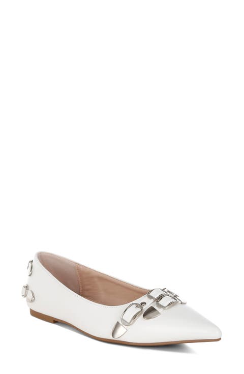 Golini Buckle Ballet Flat (Women)