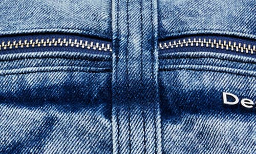 Desigual Denim L Backpack In Blue