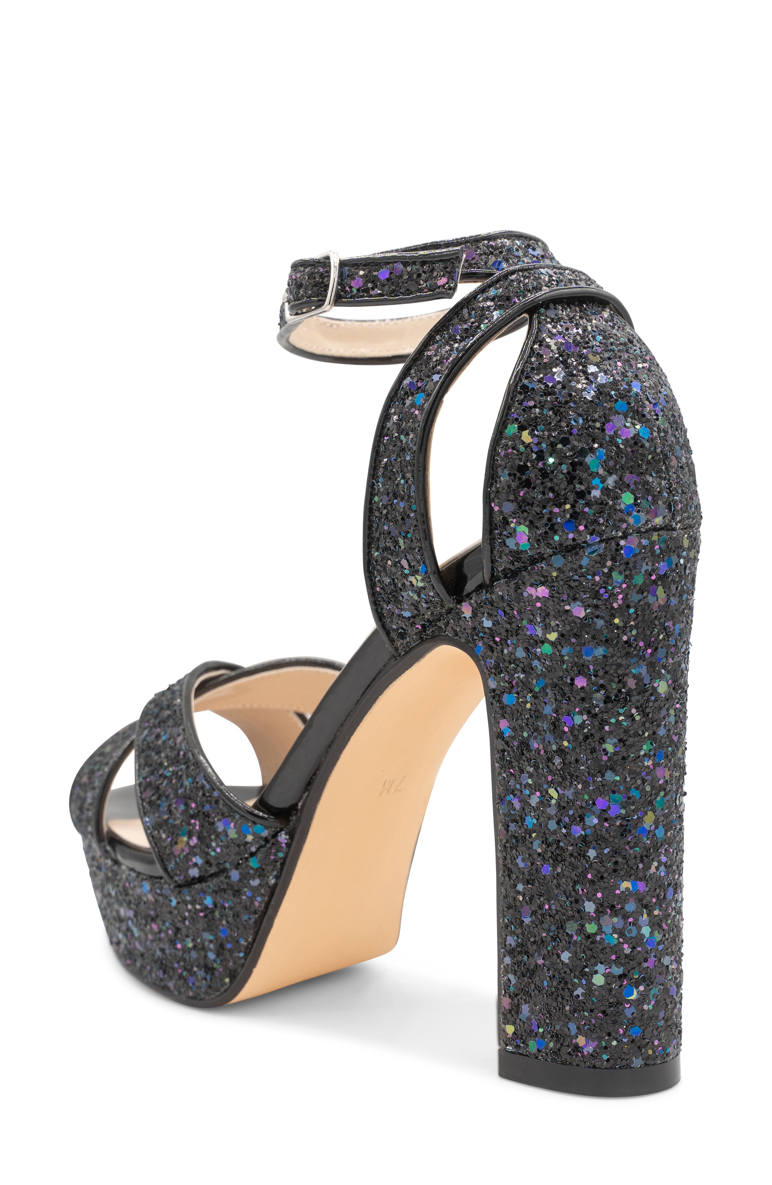 Touch Ups Jemma Ankle Strap Platform Sandal, Alternate, color, Black