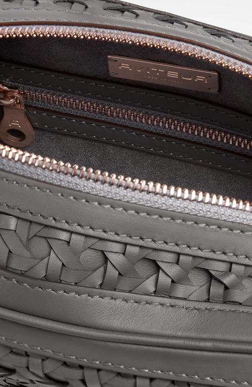 Aviteur Cristallino Handbag In Gray