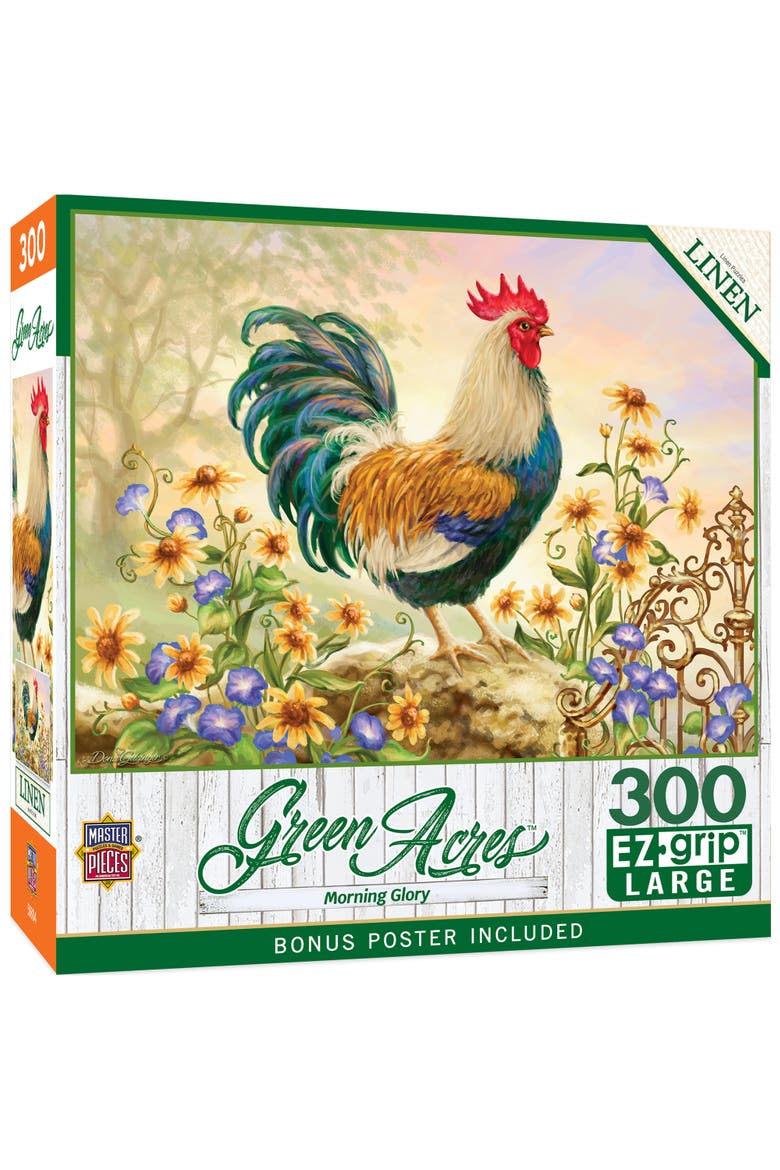 Morning Glory 300 Piece Jigsaw Puzzle, Main, color, Multicolor