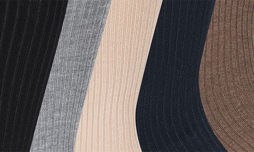 Scotch & Soda 5-pack Crew Socks In Black
