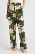Rails Brendon Floral Wide Leg Cotton Pants