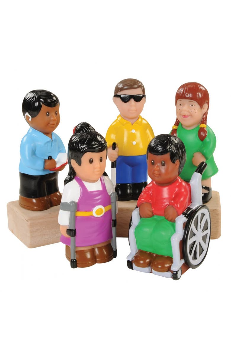 Kaplan Early Learning Company Friends with Special Needs - Set of 5, Main, color, Multicolor